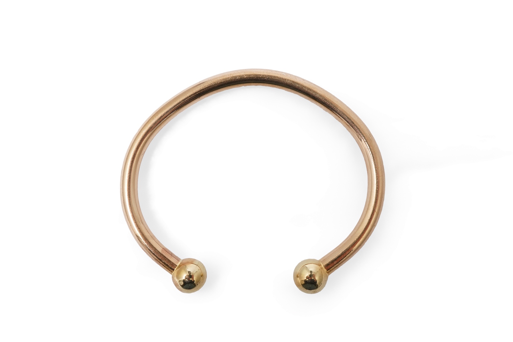 A gold bangle